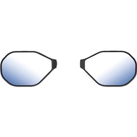 RAM Mounts Tough-Mirror Replacement Mirror Without Ball - Oval - Black - Pair