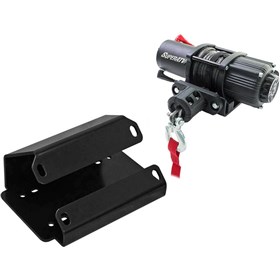 SuperATV Black Ops 3,500lb Winch With Mounting Plate