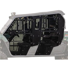 SuperATV Scratch Resistant Full Cab Enclosure Doors