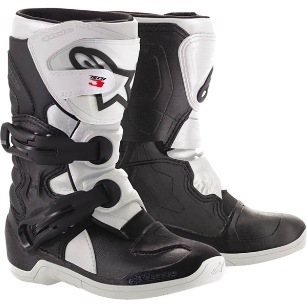 Alpinestars Tech 3S Boots; Black/White