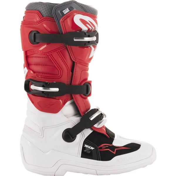 Blue/White/Red/Yellow, Size 4 2015017-7025-4 Alpinestars Unisex-Child Tech 7S Youth Boots Blue/White/Red/Yellow, Size 4 2015017-7025-4 Alpinestars Unisex-Child Tech 7S Youth Boots