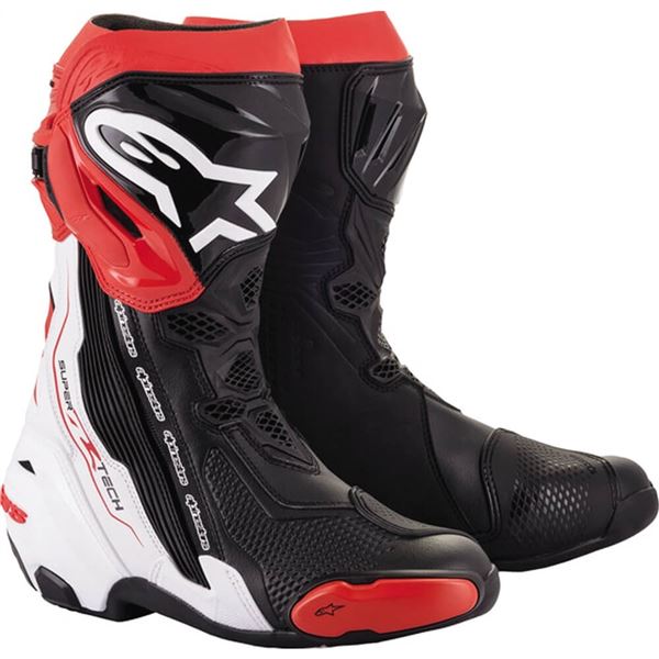 Alpinestars Supertech 26.0 スーパーテックR Supertech R Boots - BLACK RACING/SPORT Boots | Alpinestars