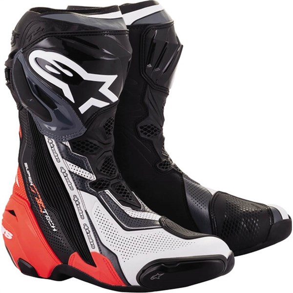 Black/red/white/gray US 9 / EU 43 Supertech R Vented BOOTS by