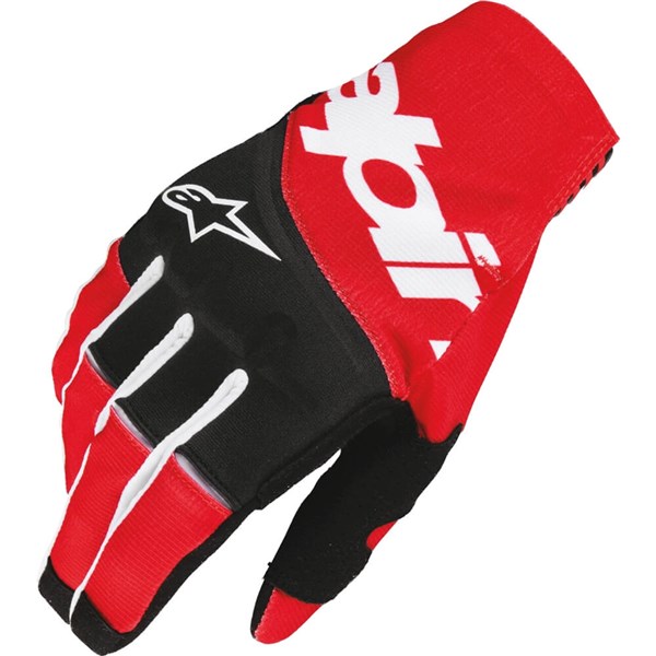 Alpinestars Techstar Motorcycle Gloves | Red/Black