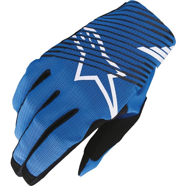 Alpinestars RADAR Silver Black Cross Enduro Motorcycle Gloves For Sale Online - 10