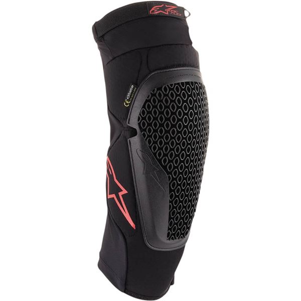 Alpinestars Bionic Flex Knee Guards, Black/Red
