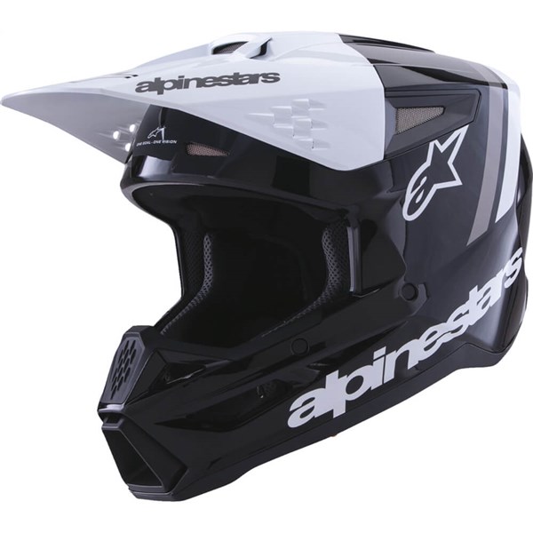 Alpinestars 8300826-1546-XXL S-M3 Radium Helmet 2XL Black for sale