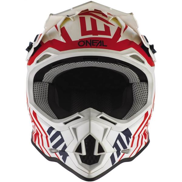 O'Neal Racing 2 Series Spyde Helmet | White/Blue/Red | Sz XS | eBay