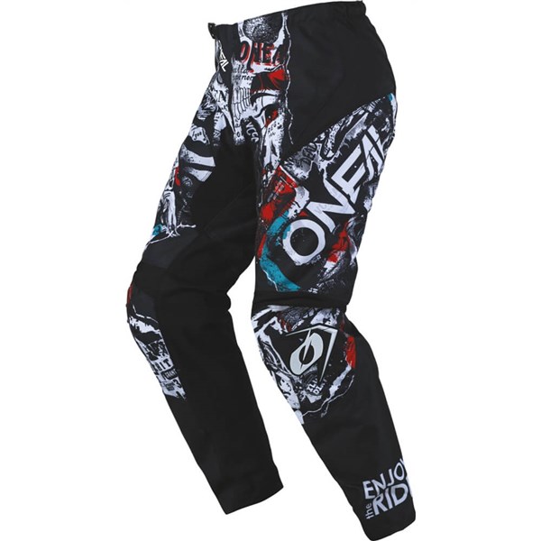 O'Neal Racing Element Attack Pants, Black/White
