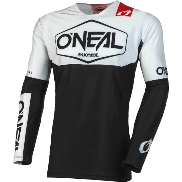 O'Neal Racing Mayhem Hexx Jersey, Black/White - Picture 8 of 13