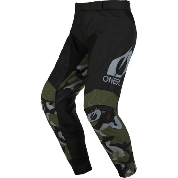 O'Neal Racing Mayhem Camo Youth Pants, Black/Green/Grey
