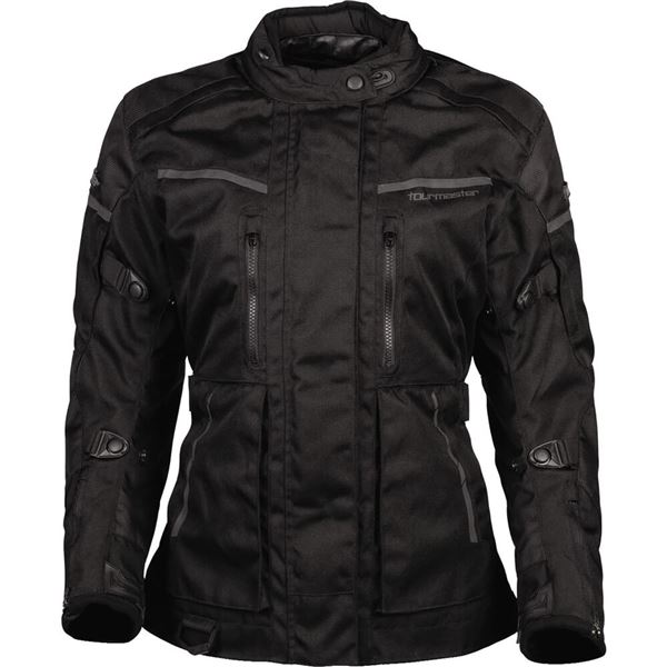 Tour Master Transition Women's Textile Motorcycle Jacket | Black