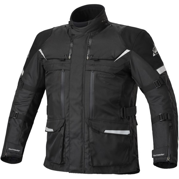 Tour Master Mariner Laminated Textile Jacket, Black