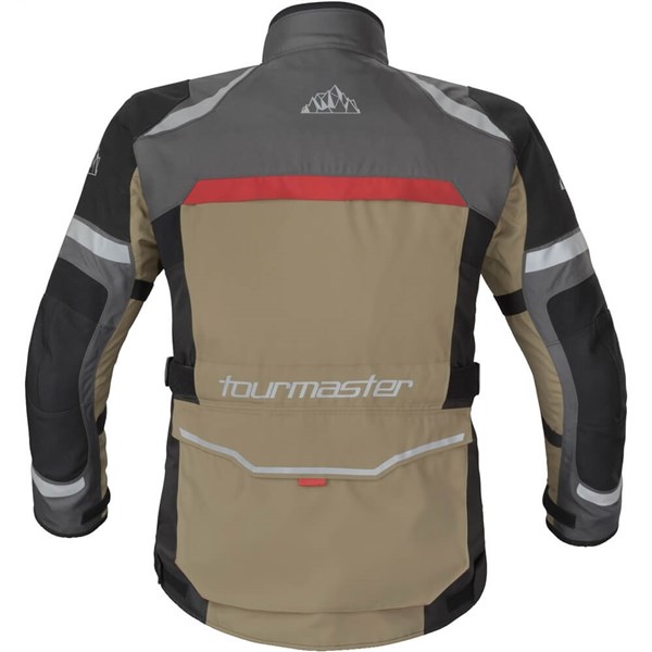 Tour Master Mariner Laminated Textile Jacket, Tan/Black/Grey
