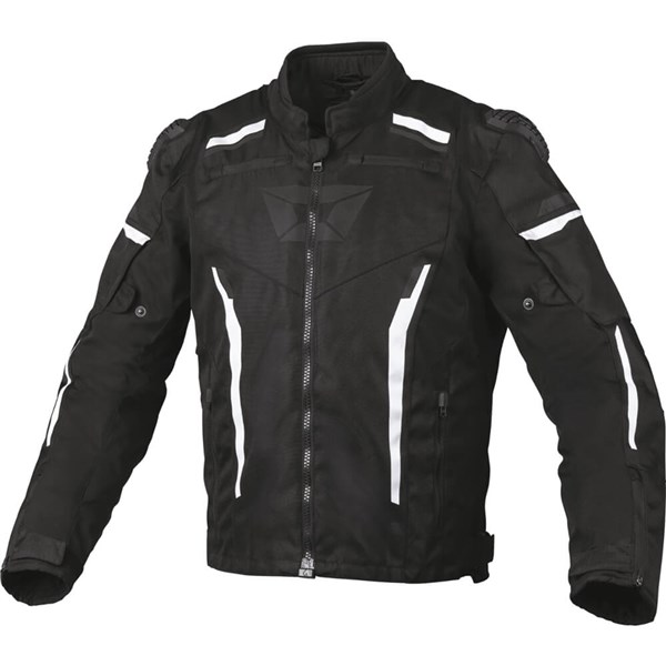 Cortech Hyper-Tec 2.0 Textile Motorcycle Jacket | Black/White