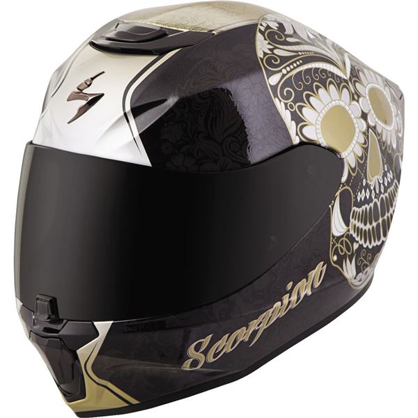 Scorpion EXO EXO-R420 Sugarskull Full Face Helmet | ChapMoto.com