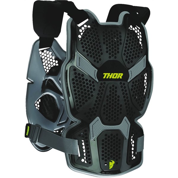 Thor Sentinel Pro Chest Protector, Black/Grey