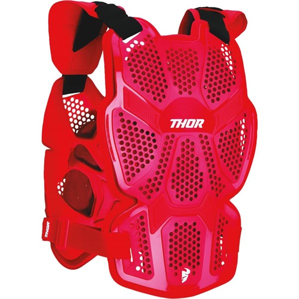 Thor Sentinel Pro Chest Protector, Red