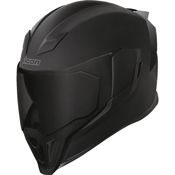 Icon Airflite Dark Full Face Motorcycle Helmet | Matte Black | DOT ; ECE 22-06