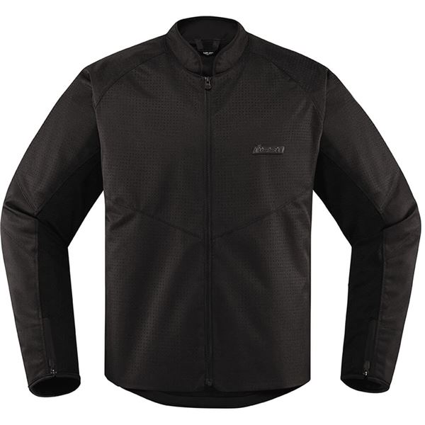 Icon Hooligan Vented Textile Jacket - Stealth Black, All Sizes | eBay