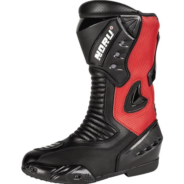 Noru Raida Motorcycle Sport Boots. Leather Body, Man-Made Trim. Size 9 Noru Raida Boots - Sportbike Track Gear main image 4