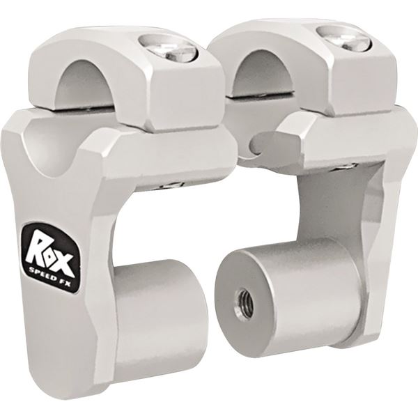 Rox Speed FX 2 Pivoting Bar Black Risers for 1 1/8 Handlebars (1R