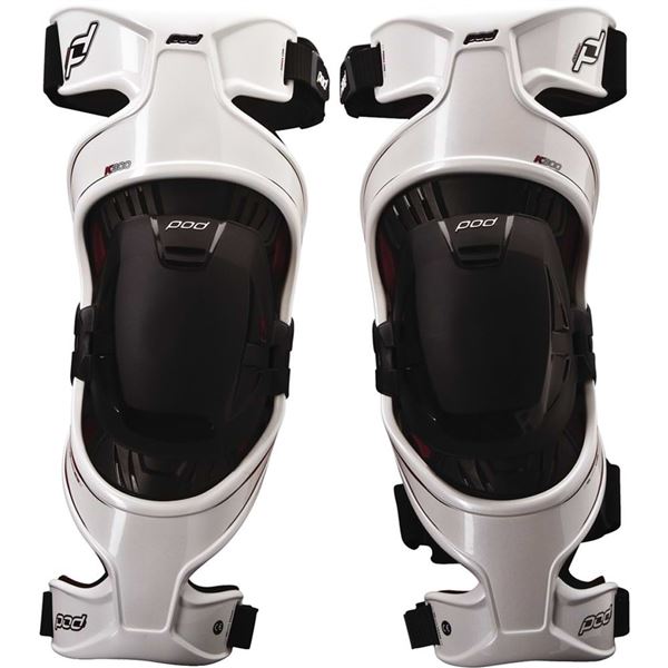 POD K300MX Knee Brace XL ホワイト/レッド dcf7-572a7f1e56453_a980200b-
