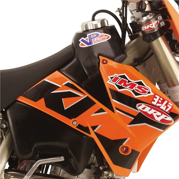 IMS Motorcycle Oversized Fuel Tank - Black - 113152X | eBay