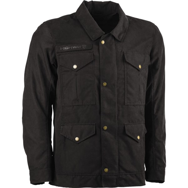 Highway 21 Winchester Textile Motorcycle Jacket | Black
