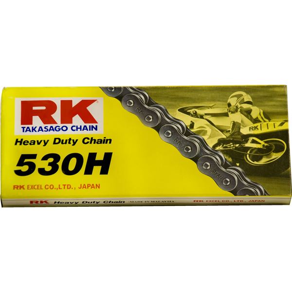 reason様 RK RK-M 530 Standard Motorcycle Drive Chain, 530 x 100 Links