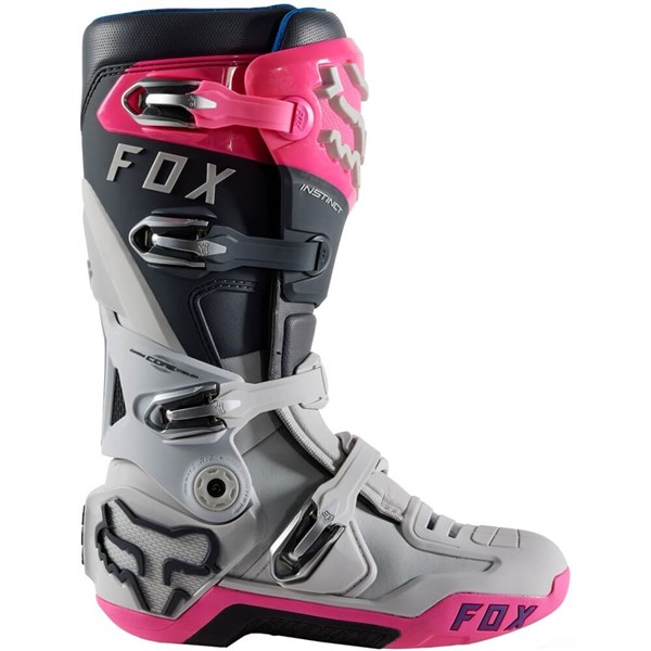 Fox Racing Instinct Boots | Grey/Pink | Size 11.5 | eBay