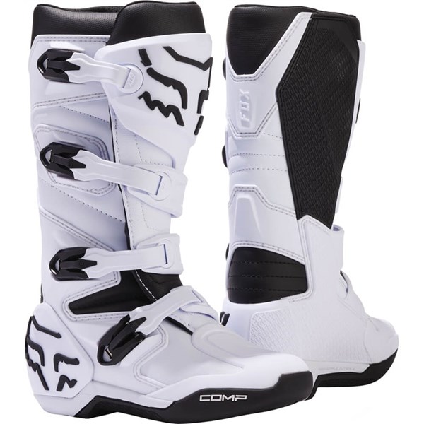 Fox COMP ホワイト/ブラック US9 Fox Racing Comp Youth Boots, White/Black | eBay