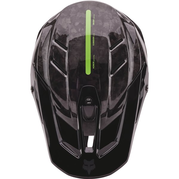 Fox Racing V3 RS A1 50th Anniversary LE Dirtbike Helmet | Black