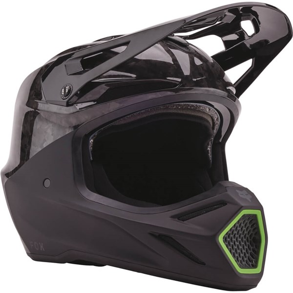 Fox Racing V3 RS A1 50th Anniversary LE Dirtbike Helmet | Black