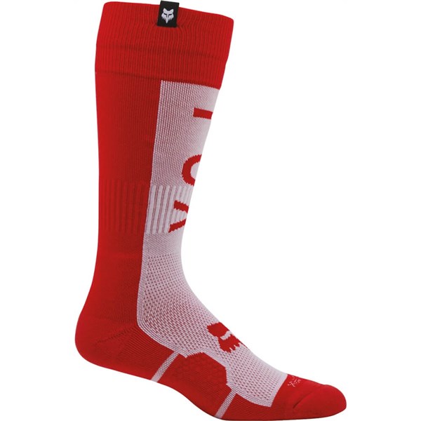 Fox Racing 360 Divider Socks, Red/White