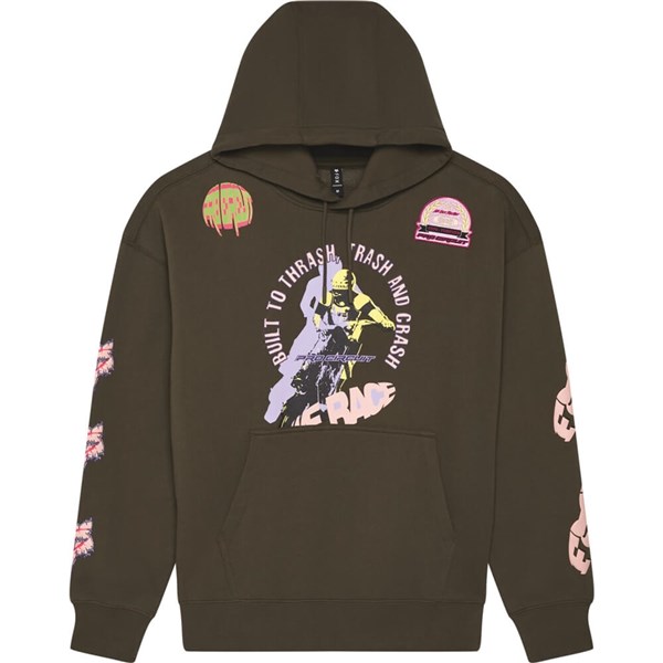 Fox Racing Pro Circuit Hoody, Military Green - Picture 9 of 10