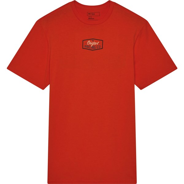 T-shirt Fox Orange – Homme XL – Manches Courtes – Coton – Occasion