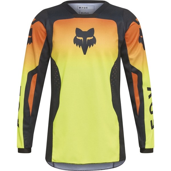 Fox Racing Youth 180 Nitro - Maglia da Motocross, Colore Blu Maui, Taglia S