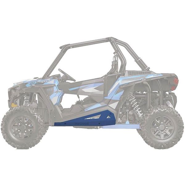 Pure Polaris RZR Low Profile Steel Rock Sliders | ChapMoto.com