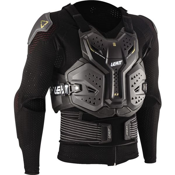 Leatt 6.5 Graphene Body Protector, Charcoal/Black
