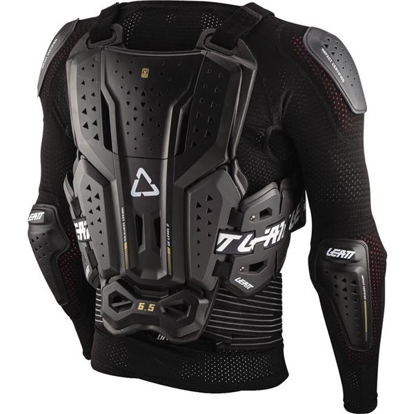 Leatt 6.5 Graphene Body Protector, Charcoal/Black