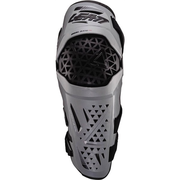 Leatt Dual Axis Pro Knee/Shin Guards, Grey/Black