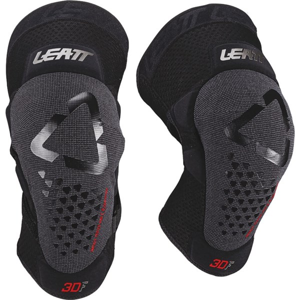 Leatt 3DF 5.0 Evo Knee Guards, Black