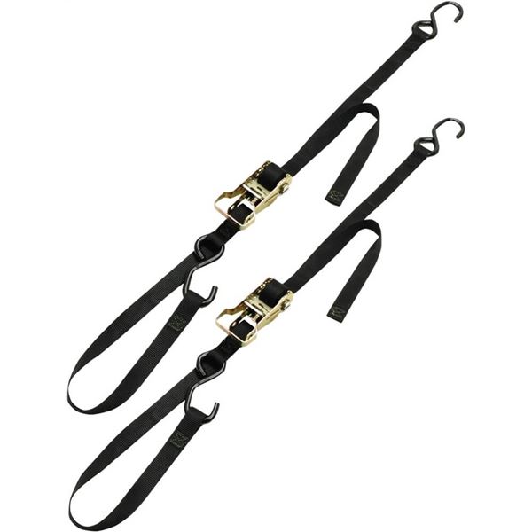Ancra Integra Ratpack Twin Soft-Hook Tie-Down Straps - 6ft, 400lb Capacity For Motorcycles & ATVs - View #2