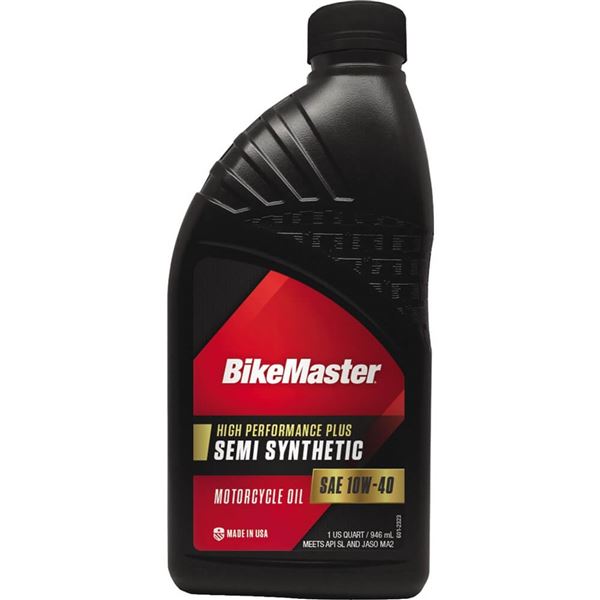 Bikemaster 10W40 Semi Synthetic Oil | ChapMoto.com