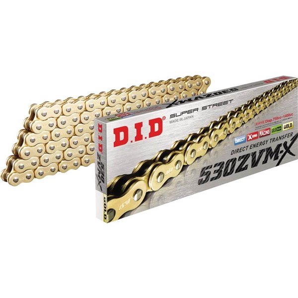 ニクニクの実WHAT WE WANT× TENtoTEN × pastime D.I.D 530ZVM-X Series Super Street X-Ring Chain | ChapMoto.com