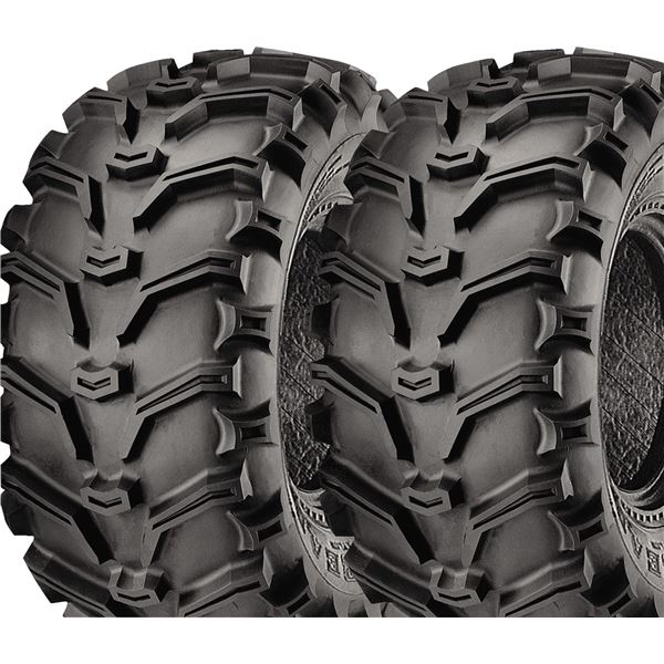 22-12-9 UTV Polaris Rear Tires 22x12x9 Set of 2 Kenda Bear Claw ATV Front
