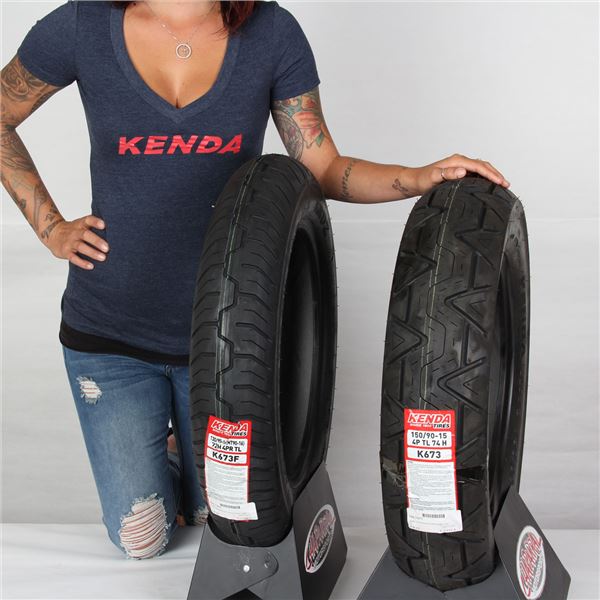Kenda K673 Kruz Motorcycle Tire Rear 130//90-16