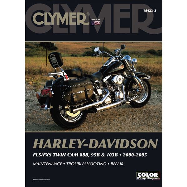 Clymer Street Bike Manual - Harley-Davidson FLS/FXS Twin Cam 88B