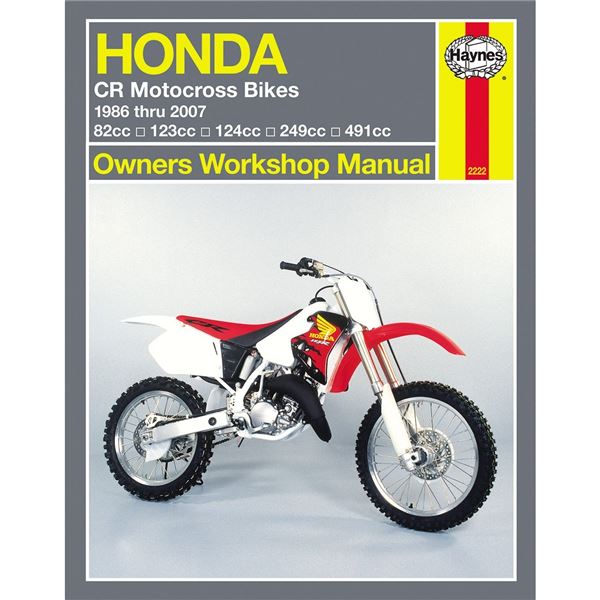 Haynes Dirt Bike Manual Honda CR Motocross Bikes